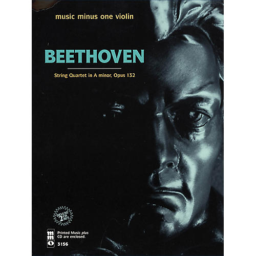 Beethoven - String Quartet in A Minor, Op. 132 Music Minus One Softcover with CD by Vieuxtemps String Quartet