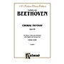 Alfred Beethoven Choral Fantasy Op. 80 SATB with SSATTB Soli Choir