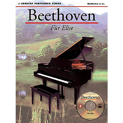 Music Sales Beethoven: Für Elise (Concert Performer Series) Music Sales America Series Softcover with disk