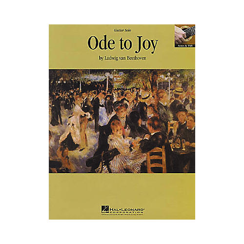 Beethoven: Ode to Joy Guitar Sheet Music Book