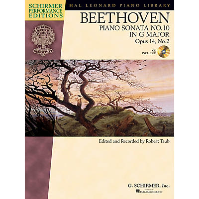 G. Schirmer Beethoven Sonata No 10 in G Maj Op 14 No 2 Schirmer Performance Edition BK/CD by Beethoven Edited by Taub