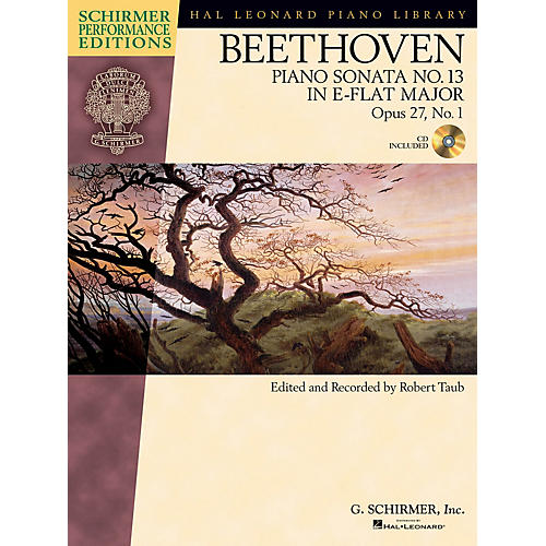 G. Schirmer Beethoven: Sonata No 13 in E-flat Major, Opus 27, No. 1 Schirmer Performance Edition BK/CD Edited by Taub