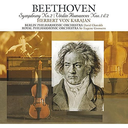 Beethoven: Symphonies 2 / Violin Romances 1 & 2