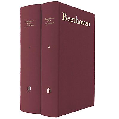 G. Henle Verlag Beethoven Werkverzeichnis Henle Complete Hardcover by Beethoven Edited by Gertsch