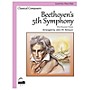 Schaum Beethoven's 5th Symphony Educational Piano Book by Ludwig van Beethoven (Level 4)
