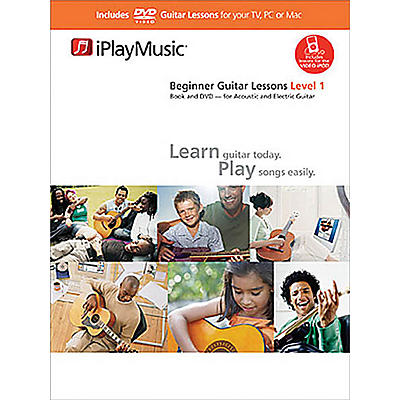 Music Sales Beginner Guitar Lessons - Level 1 Music Sales America Series Softcover with DVD Written by Quincy Carroll