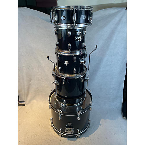 CB Percussion Beginner Set Drum Kit Black