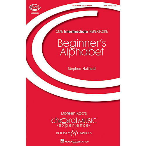 Boosey and Hawkes Beginner's Alphabet (CME Intermediate) Score & Parts Composed by Stephen Hatfield