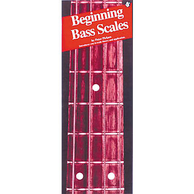 Music Sales Beginning Bass Scales Music Sales America Series Softcover Written by Peter Pickow