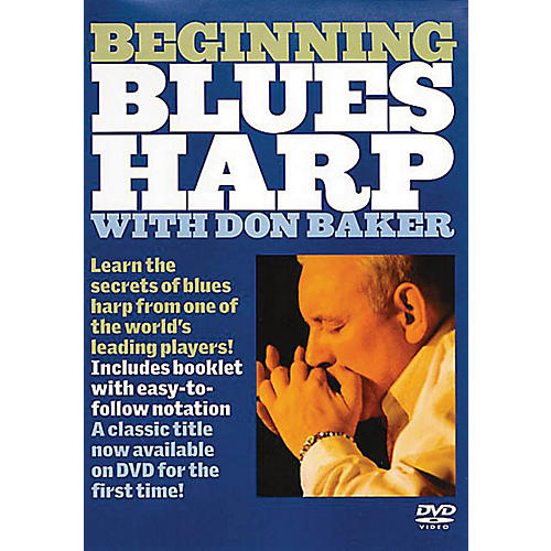 Music Sales Beginning Blues Harp Music Sales America Series DVD Written by Don Baker