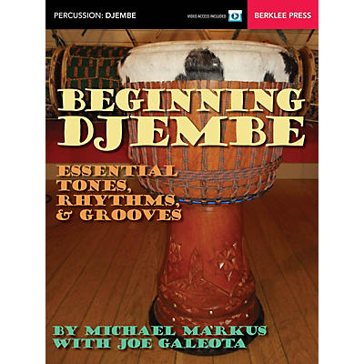 Berklee Press Beginning Djembe Berklee Guide Series Softcover Video Online Written by Michael Markus