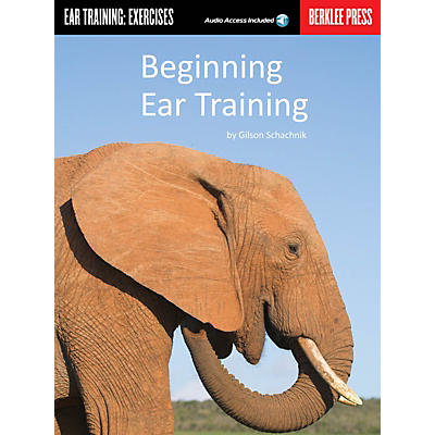 Berklee Press Beginning Ear Training Berklee Guide Series Softcover Audio Online Written by Gilson Schachnik