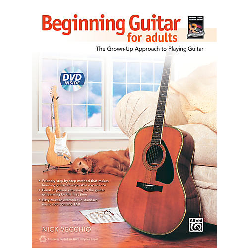 Beginning Guitar for Adults (Book & DVD)