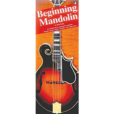 Music Sales Beginning Mandolin (Compact Reference Library) Music Sales America Series Softcover Written by Bob Grant
