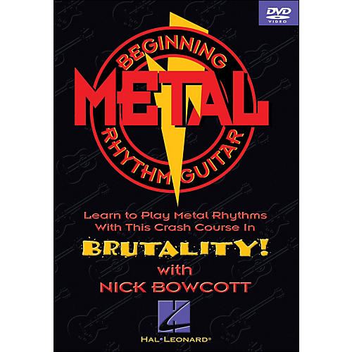 Hal Leonard Beginning Metal Guitar (DVD)