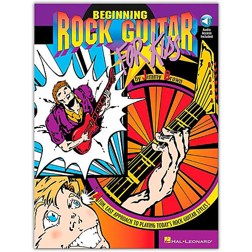 Beginning Rock Guitar for Kids (Book/Online Audio)