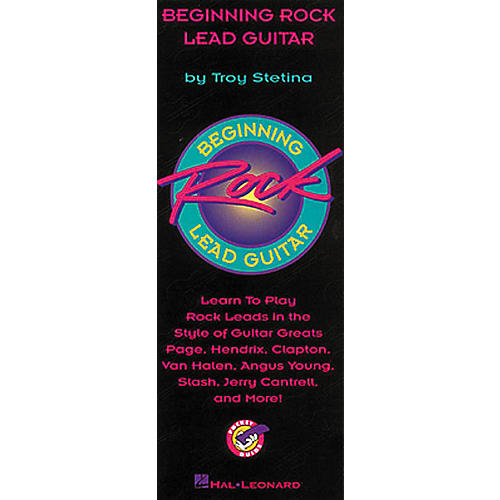 Beginning Rock Lead Guitar Pocketguide Book