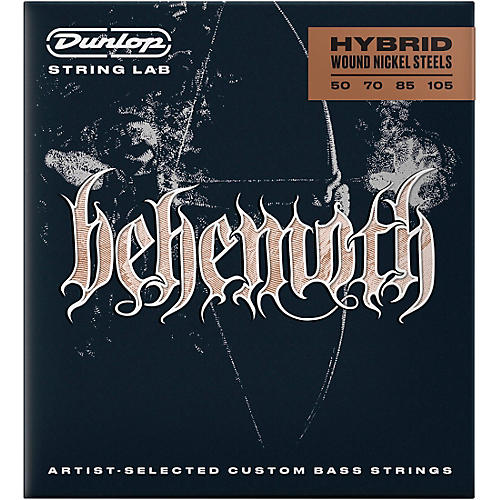 Dunlop Behemoth Hybrid Wound Nickel Bass Strings 50 - 105