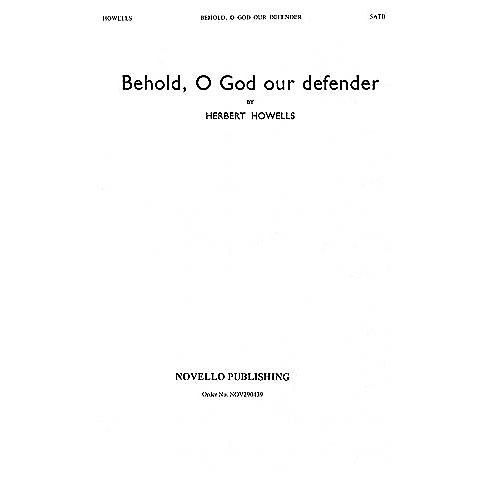 Novello Behold, O God Our Defender SATB Composed by Herbert Howells