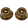 AxLabs Bell Knob That Goes To 11 (White Lettering) - 2 Pack Gold