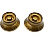 AxLabs Bell Knob (White Lettering) - 2 Pack Gold