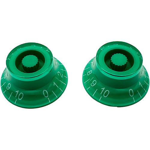 AxLabs Bell Knob (White Lettering) - 2 Pack Seafoam Green