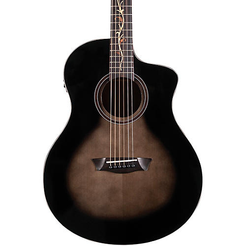 Washburn Bella Tono Vite S9V Studio Acoustic-Electric Guitar Condition 2 - Blemished Transparent Charcoal Burst 197881173166