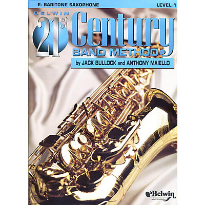 Alfred Belwin 21st Century Band Method Level 1 Bari Sax Book