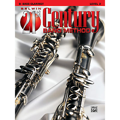 Alfred Belwin 21st Century Band Method Level 2 Bass Clarinet Book