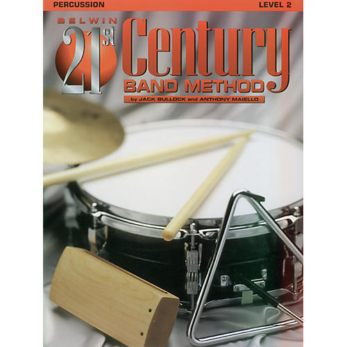 Alfred Belwin 21st Century Band Method Level 2 Percussion Book