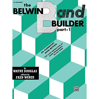 Alfred Belwin Band Builder Part 1 B-Flat Clarinet
