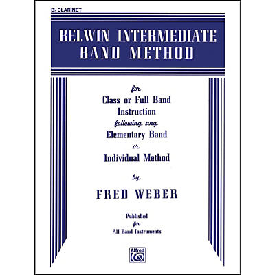 Alfred Belwin Intermediate Band Method B-Flat Clarinet