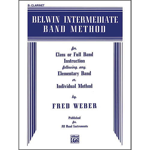 Alfred Belwin Intermediate Band Method B-Flat Clarinet
