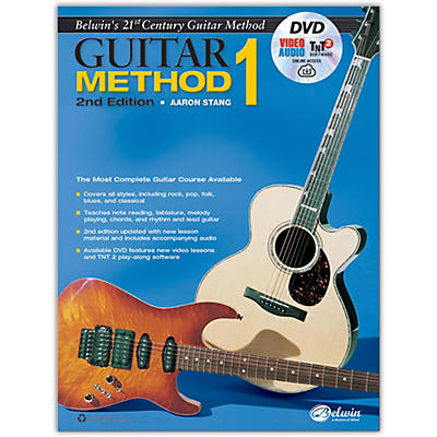 Alfred Belwin's 21st Century Guitar Method 1, Book, DVD & Online Audio, Video & Software  2nd Edition