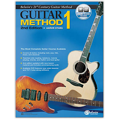 Alfred Belwin's 21st Century Guitar Method 1, Book & Online Audio  2nd Edition