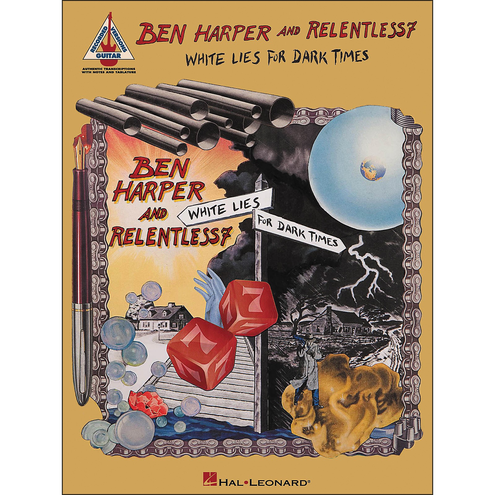 Hal Leonard Ben Harper And Relentless7 White Lies for Dark Times Tab