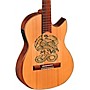 Ortega Ben Woods Flametal-One Signature Flamenco Acoustic-Electric Guitar Natural