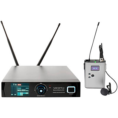 VocoPro Benchmark-LAV: True diversity PLL wireless bodypack system with lavalier mic