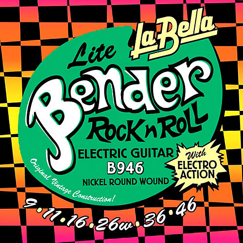 LaBella Bender Rock n Roll Electric Guitar Strings 09 - 46