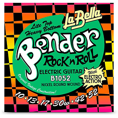 LaBella Bender Rock n Roll Electric Guitar Strings 10 - 52