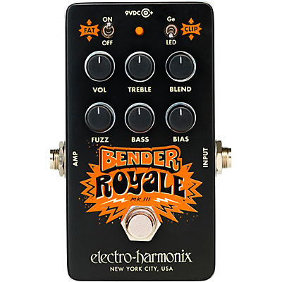 Electro-Harmonix Bender Royale Germanium Fuzz Effects Pedal -