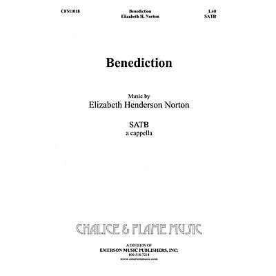 Hal Leonard Benediction SATB composed by Elizabeth Norton