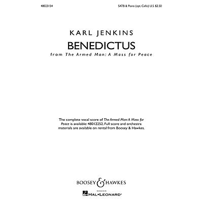Boosey and Hawkes Benedictus from The Armed Man: A Mass for Peace (SATB & Piano (opt. Cello)) SATB composed by Karl Jenkins