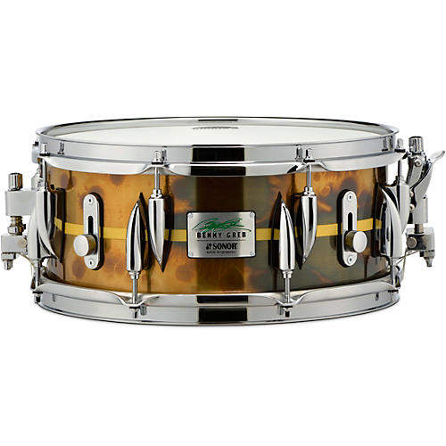 SONOR Benny Greb Brass Signature Snare Drum Condition 1 - Mint
