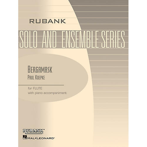 Rubank Publications Bergamask (Flute Solo with Piano - Grade 2.5) Rubank Solo/Ensemble Sheet Series
