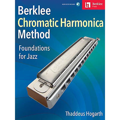 Berklee Press Berklee Chromatic Harmonica Method Foundations for Jazz Book/Audio Online