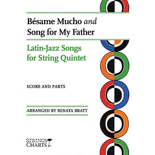 Besame Mucho and Song for My Father String Letter Publishing Series Slick Wrap Arranged by Renata Bratt