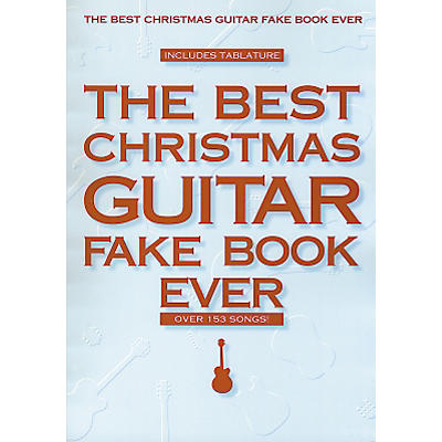 Hal Leonard Best Christmas Guitar Fake Book Ever