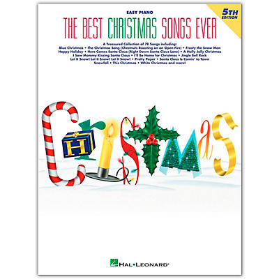 Hal Leonard Best Christmas Songs Ever, 5th Edition For Easy Piano