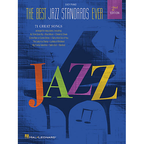 Hal Leonard Best Jazz Standards Ever - 2nd Edition Easy Piano Songbook